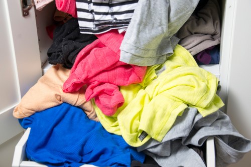 Supervisor conducting a site risk assessment before clearance